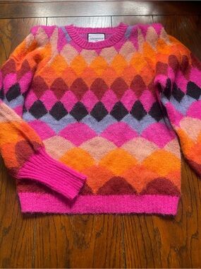 GOLD & SILVER PARIS insolito-vintage sweater argyle